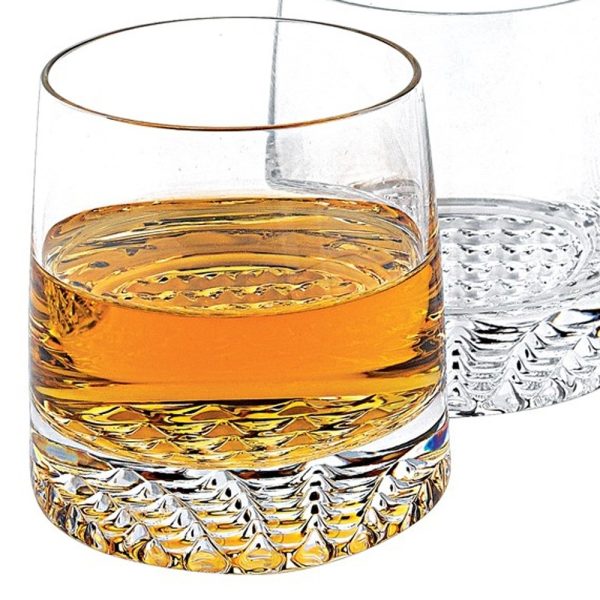 Mouth Blown European Crystal 5 Pc Whiskey Set - Image 3