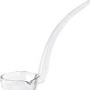 6 Mouth Blown Crystal Gravy  Dressing or Sauce Ladle - Image 3