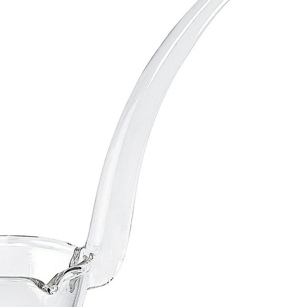 6 Mouth Blown Crystal Gravy  Dressing or Sauce Ladle - Image 4
