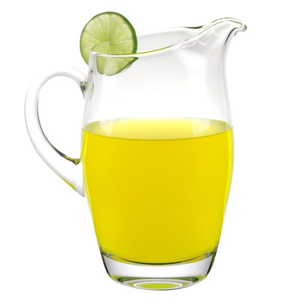 9 Mouth Blown Crystal Barrel Water   Juice or Iced Tea Pitcher  54 oz - Image 3