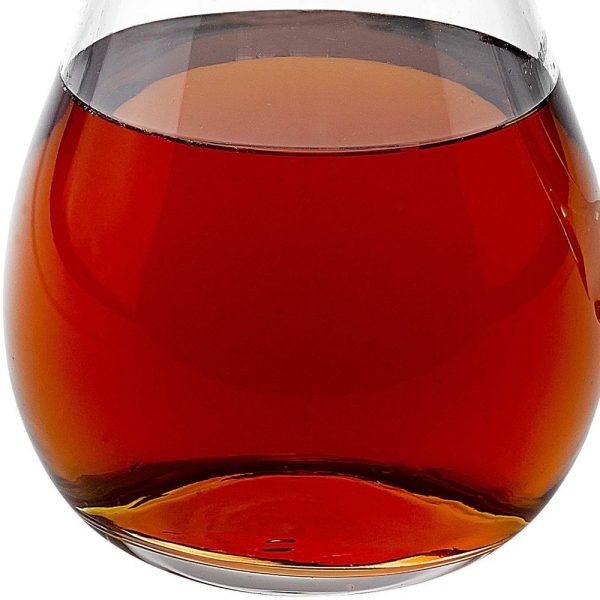 Mouth Blown Ice Tea  Martini or Water Glass Pitcher  36 oz - Image 3