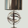 17" Bronze Metal Standard Table Lamp - Image 2