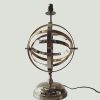 17" Bronze Metal Standard Table Lamp - Image 4