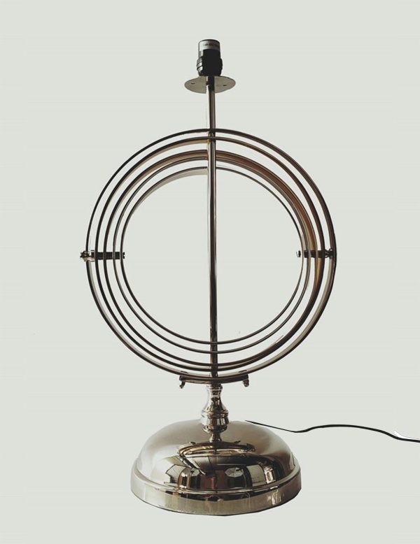 17" Bronze Metal Standard Table Lamp - Image 5