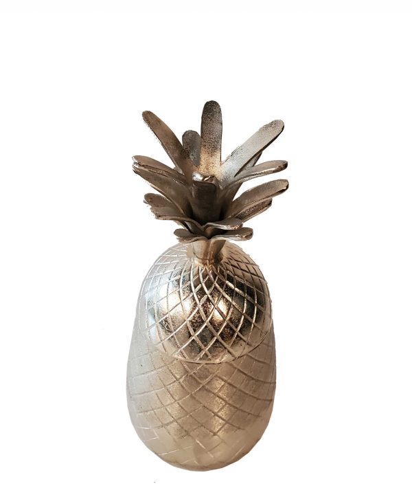 Pineapple Storage Aluminium Decor - Image 2