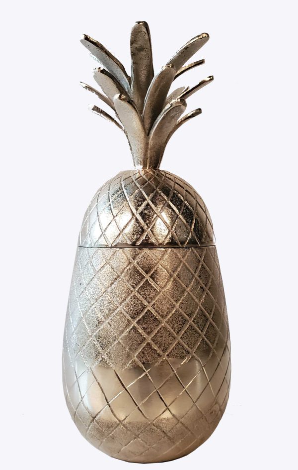 Pineapple Storage Aluminium Decor - Image 3