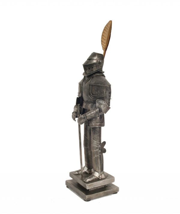 Medieval Armor Suit Tin Antique Decor - Image 2