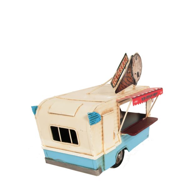 Ice Cream Trailer Metal Model - Image 3