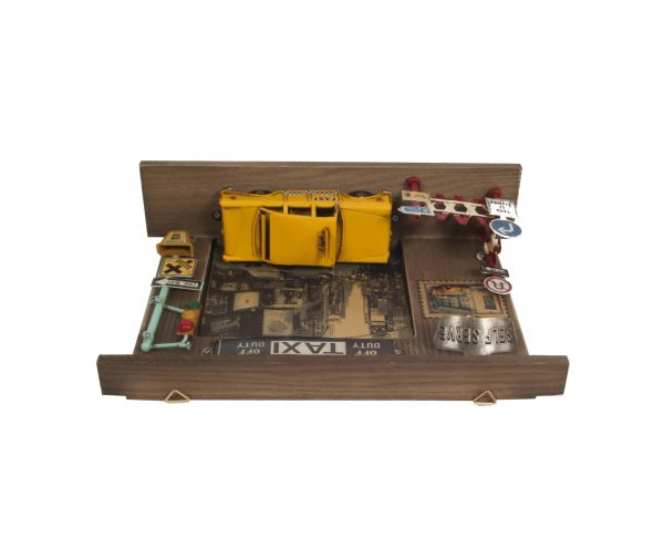 Shadow Box with 3 Metal Keychain Hooks - Image 2