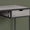 42" Gray Rectangular Computer Desk - Image 2