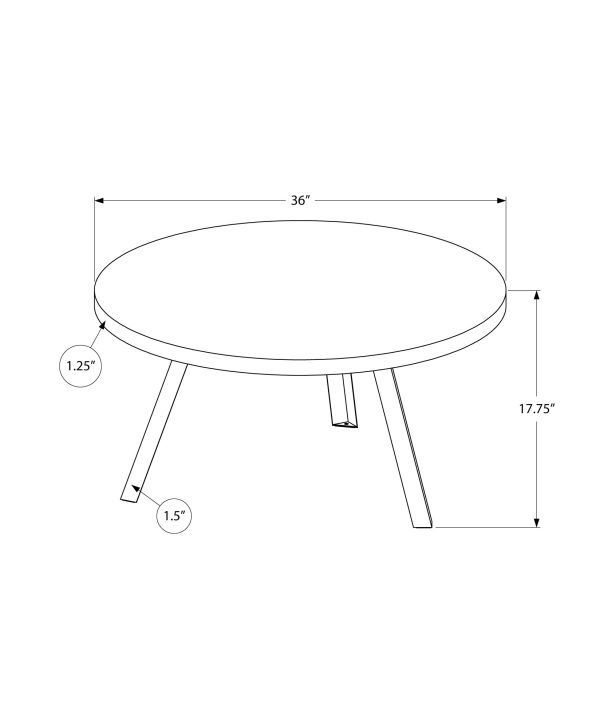 Round Black Reclaimed Wood with Black Metal Coffee Table - Image 4