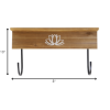 Yoga Mat Shelf with J-hooks - Image 4