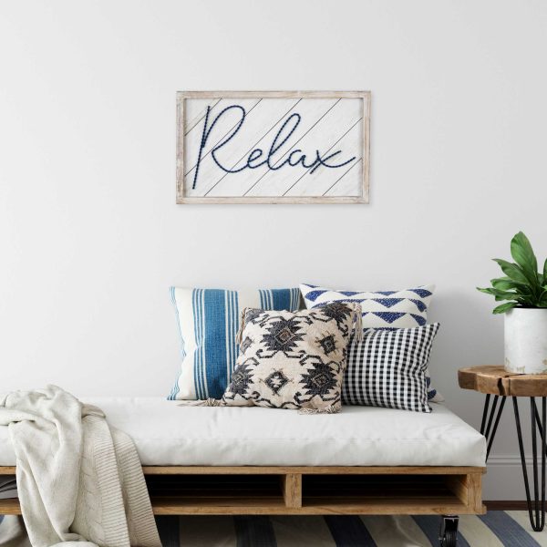 20 x 12 Relax Framed Wall Art - Image 2