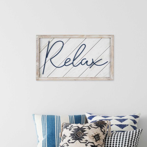 20 x 12 Relax Framed Wall Art - Image 4