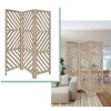 3 Panel Room Divider with Tropical leaf - Image 2