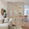 3 Panel Room Divider with Tropical leaf - Image 3