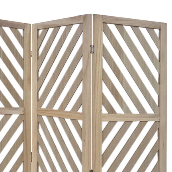3 Panel Room Divider with Tropical leaf - Image 4