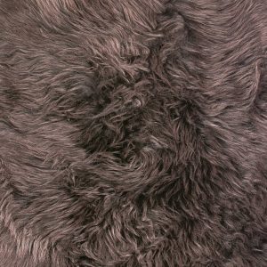 2' x 3' Chocolate New Zealand Natural Sheepskin Rug