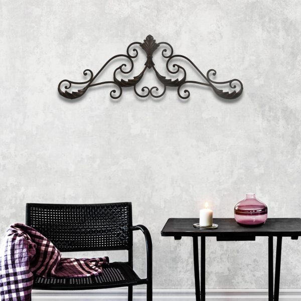 Brown Curved Rustic Hanging Wall Decor - Image 5