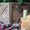 19" Natural Weathered Gray Christmas Tree Collar - Image 2