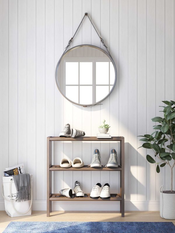 Espresso Brown Versatile Shoe Rack Shelving Unit - Image 2
