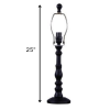 Black Classic Urn Shape Table Lamp Base - Image 2