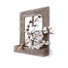 22x18 Rustic Weatered Grey Window Frame with Planter - Image 5