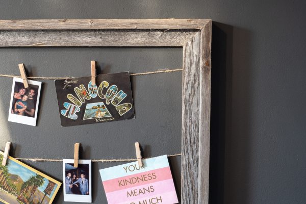 18x24 Weathered Grey Picture Frame with Sawtooth Hangers - Image 4
