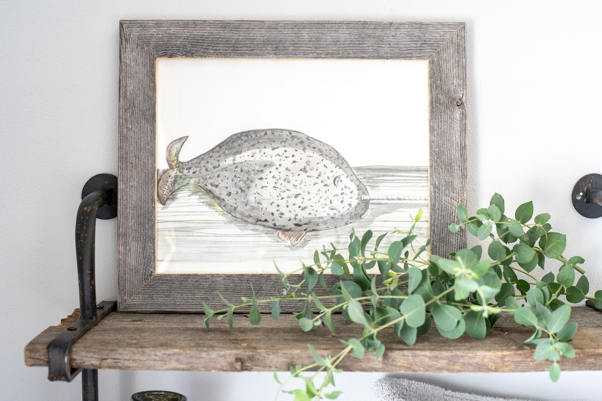 16 x 20 Natural Weathered Grey Picture Frame - Image 4