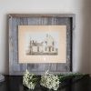 11x14 Weathered Grey Picture Frame with Plexiglass Holder - Image 4