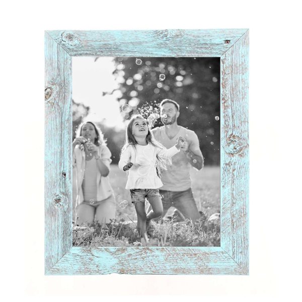 11x17 Rustic Blue Picture Frame - Image 3