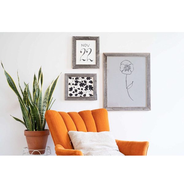 11x17 Natural Weathered Grey Picture Frame - Image 2