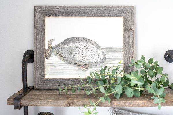 11x17 Natural Weathered Grey Picture Frame - Image 4