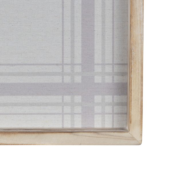 Neutral Tones Comfy Natural Wood Framed Wall Art - Image 2