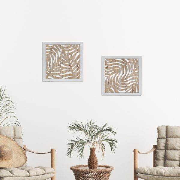 Abstract Natural Palm 2 Wall Decor - Image 2