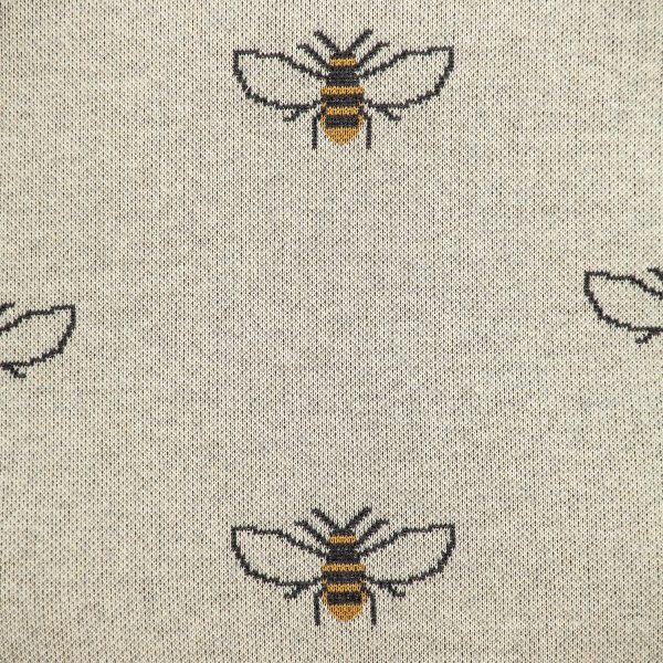 Linen Bumblee Throw Pillow - Image 2