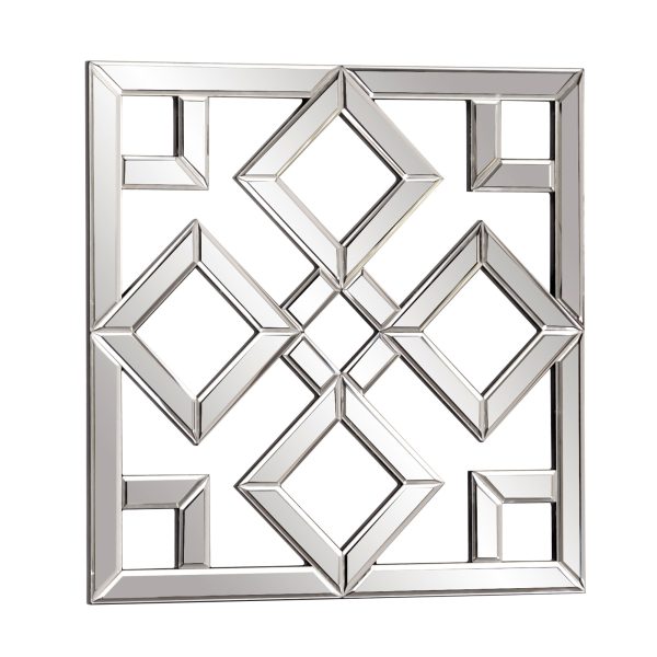 Interlocking Mirrored squares with Lattice Design - Image 3