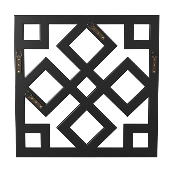 Interlocking Mirrored squares with Lattice Design - Image 5