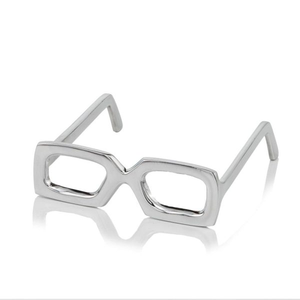 Silver Aluminum Glasses display in Shiny Smooth Finish  Decorative Table Top - Image 3