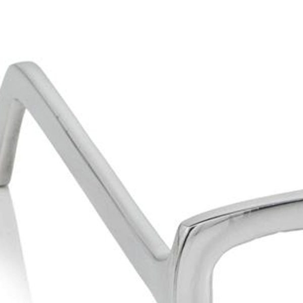 Silver Aluminum Glasses display in Shiny Smooth Finish  Decorative Table Top - Image 5