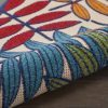 2抶 12?Multicolored Leaves Indoor Outdoor Runner Rug - Image 3