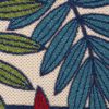 2抶 12?Multicolored Leaves Indoor Outdoor Runner Rug - Image 5