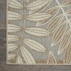 2?x 8?Natural Leaves Indoor Outdoor Runner Rug - Image 2