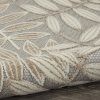 2?x 8?Natural Leaves Indoor Outdoor Runner Rug - Image 3