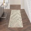 2?x 8?Natural Leaves Indoor Outdoor Runner Rug - Image 4