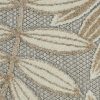 2?x 8?Natural Leaves Indoor Outdoor Runner Rug - Image 5