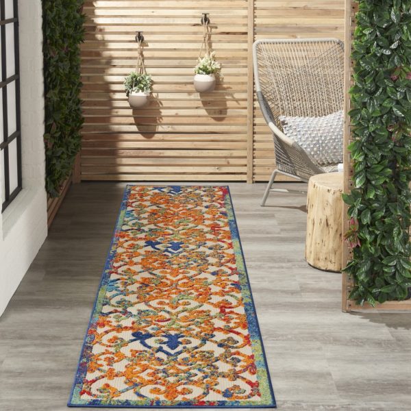 2?x 12?Rainbow Colored Indoor Outdoor Runner Rug - Image 5