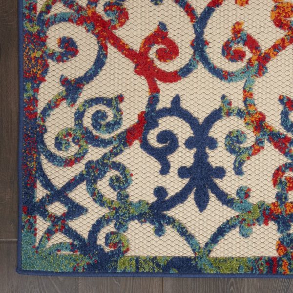 4?x 6?Rainbow Colored Indoor Outdoor Area Rug - Image 2