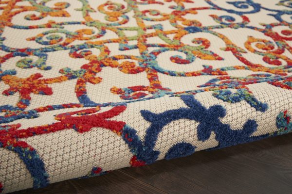 4?x 6?Rainbow Colored Indoor Outdoor Area Rug - Image 3