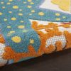 4?x 6' Multicolor Indoor Outdoor Area Rug - Image 3